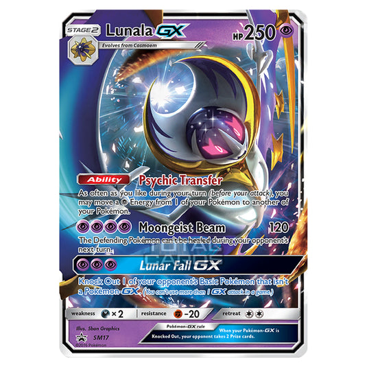 Pokemon - Sun & Moon - SM Black Star Promos - Lunala GX - SM17