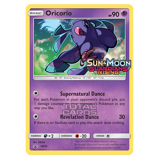 Pokemon - Sun & Moon - SM Black Star Promos - Oricorio - SM19