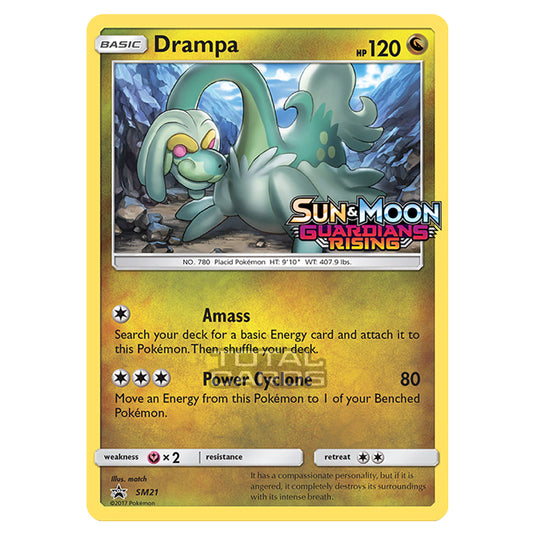 Pokemon - Sun & Moon - SM Black Star Promos - Drampa - SM21