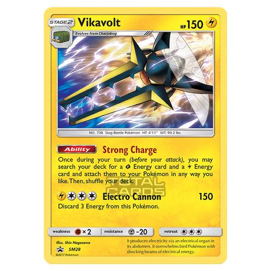 Pokemon - Sun & Moon - SM Black Star Promos - Vikavolt - SM28