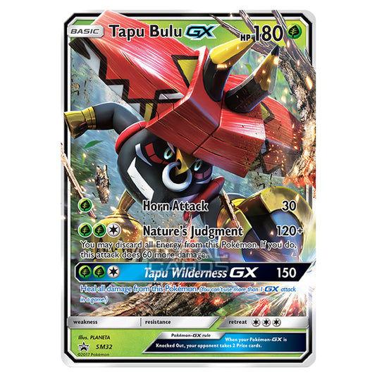 Pokemon - Sun & Moon - SM Black Star Promos - Tapu Bulu GX - SM32