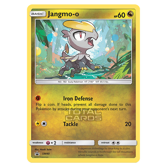 jangmo o pokemon card Pokemon - Sun & Moon - SM Black Star Promos - Jangmo-o