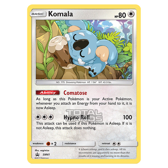 Pokemon - Sun & Moon - SM Black Star Promos - Komala - SM41