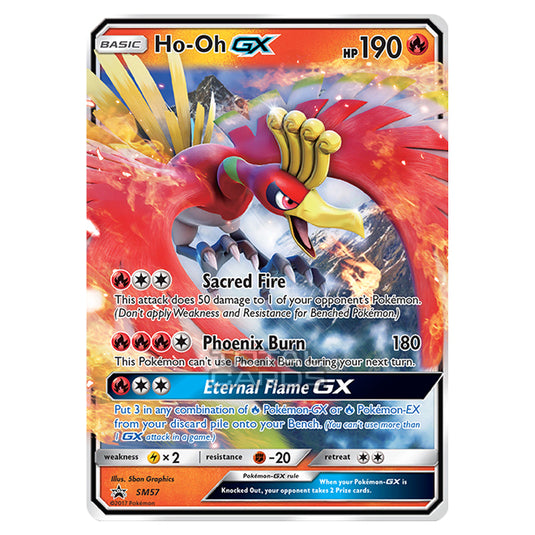 Pokemon - Sun & Moon - SM Black Star Promos - Ho-Oh GX - SM57