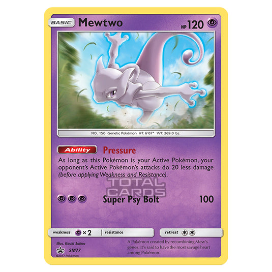 Pokemon - Sun & Moon - SM Black Star Promos - Mewtwo - SM77