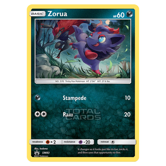 Pokemon - Sun & Moon - SM Black Star Promos - Zorua - SM83