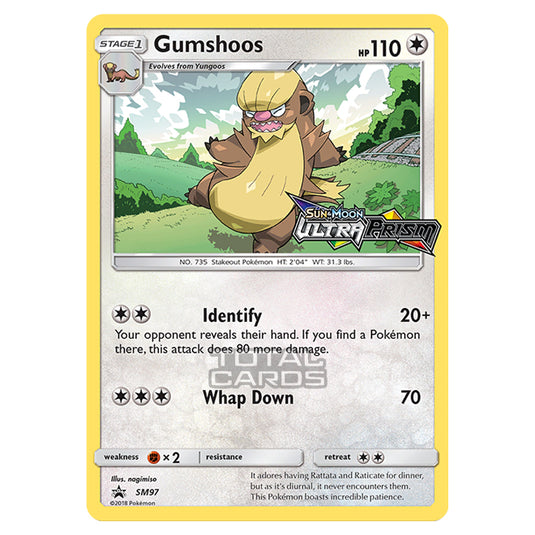 Pokemon - Sun & Moon - SM Black Star Promos - Gumshoos - SM97