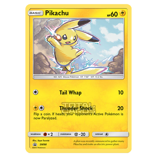 Pokemon - Sun & Moon - SM Black Star Promos - Pikachu - SM98