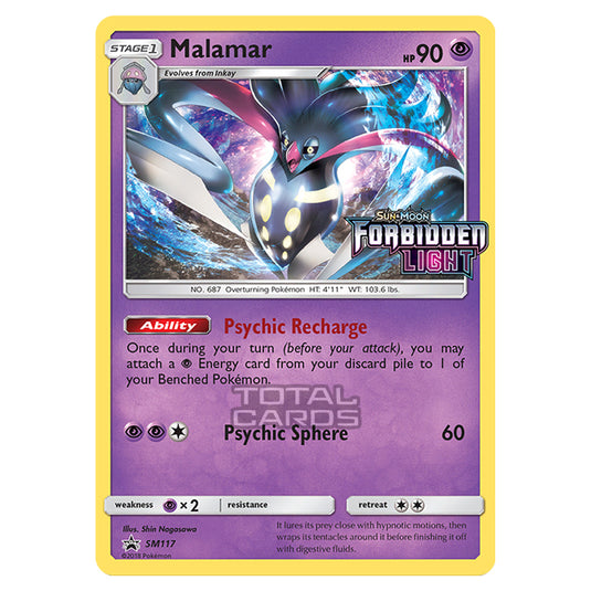 Pokemon - Sun & Moon - SM Black Star Promos - Malamar - SM117