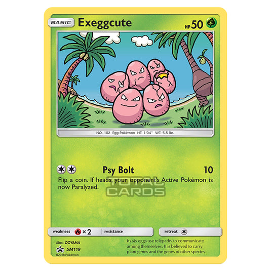 Pokemon - Sun & Moon - SM Black Star Promos - Exeggcute - SM119