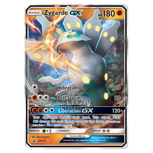 Pokemon - Sun & Moon - SM Black Star Promos - Zygarde GX - SM122