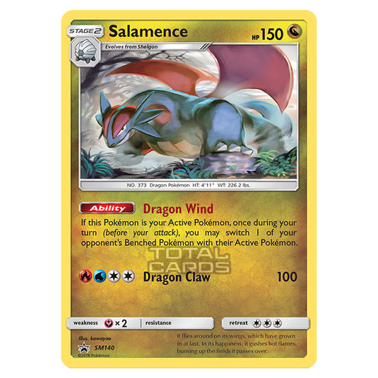 Pokemon - Sun & Moon - SM Black Star Promos - Salamence - SM140