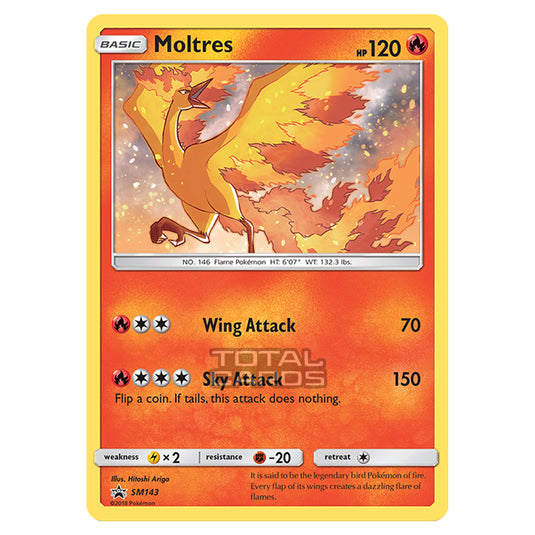 Pokemon - Sun & Moon - SM Black Star Promos - Moltres - SM143