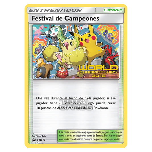 Pokemon - Sun & Moon - SM Black Star Promos - Champions Festival - SM148