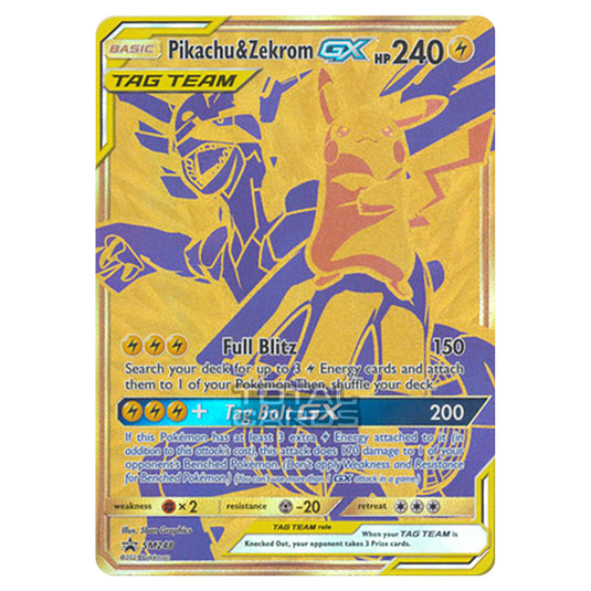 Pokemon - Sun & Moon - SM Black Star Promos - Pikachu & Zekrom GX - SM248