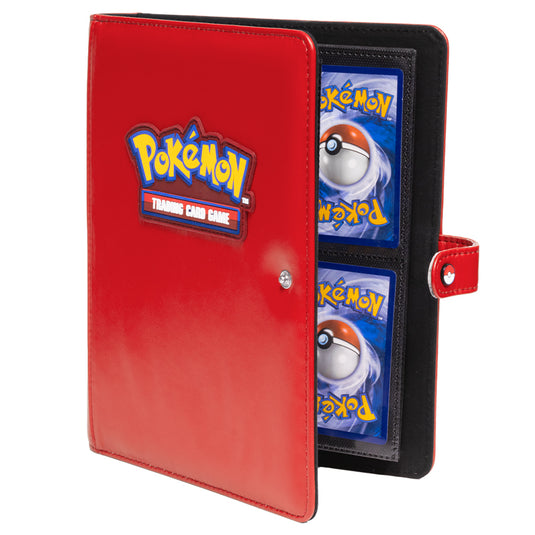 Pokemon Snap Binder Red Open