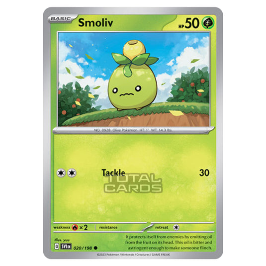 Pokemon - Scarlet & Violet - Base Set - Smoliv - 020/198