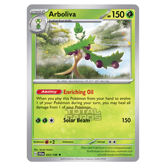 Pokemon - Scarlet & Violet - Base Set - Arboliva - 023/198