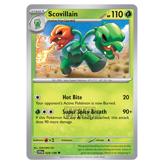 Pokemon - Scarlet & Violet - Base Set - Scovillain - 029/198