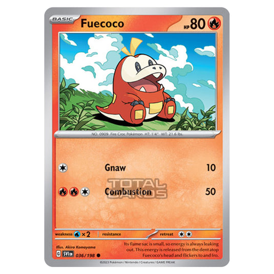 Pokemon - Scarlet & Violet - Base Set - Fuecoco - 036/198