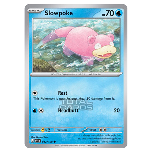 Pokemon - Scarlet & Violet - Base Set - Slowpoke - 042/198