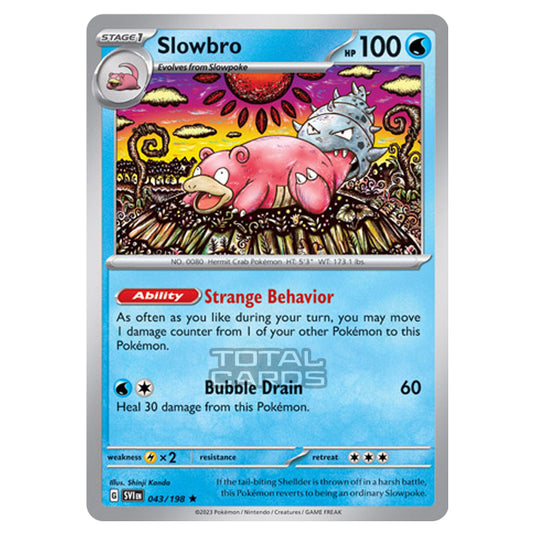 Pokemon - Scarlet & Violet - Base Set - Slowbro - 043/198