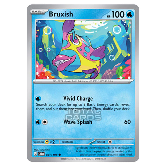 Pokemon - Scarlet & Violet - Base Set - Bruxish - 051/198