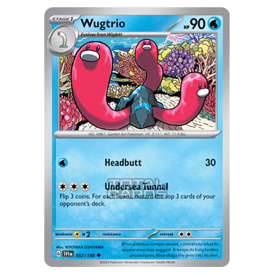 Pokemon - Scarlet & Violet - Base Set - Wugtrio - 057/198