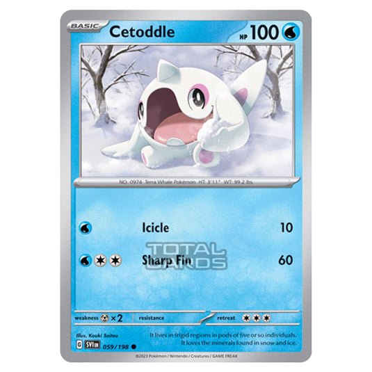 Pokemon - Scarlet & Violet - Base Set - Cetoddle - 059/198