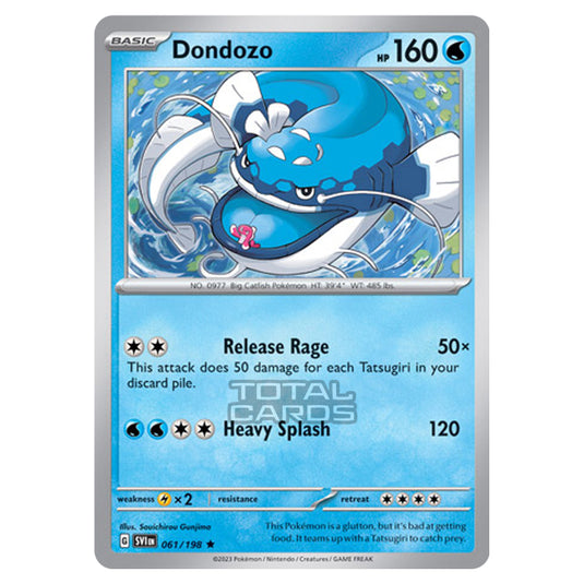 Pokemon - Scarlet & Violet - Base Set - Dondozo - 061/198