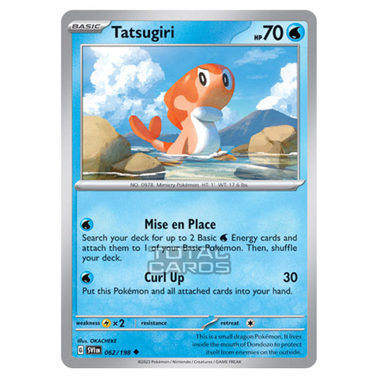 Pokemon - Scarlet & Violet - Base Set - Tatsugiri - 062/198