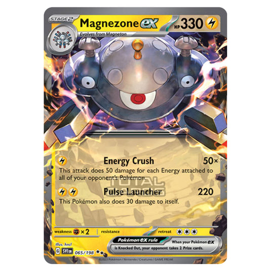 Pokemon - Scarlet & Violet - Base Set - Magnezone ex - 065/198