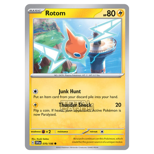 Pokemon - Scarlet & Violet - Base Set - Rotom - 070/198