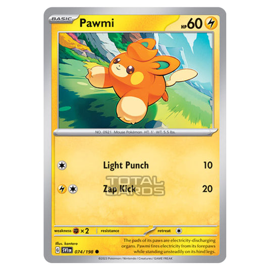 Pokemon - Scarlet & Violet - Base Set - Pawmi - 074/198