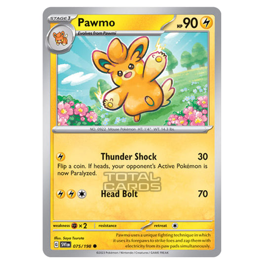 Pokemon - Scarlet & Violet - Base Set - Pawmo - 075/198