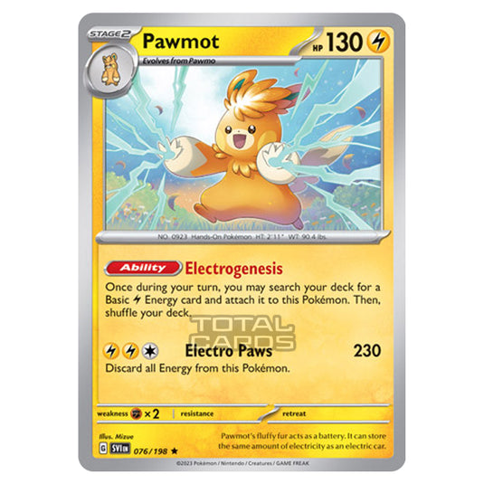 Pokemon - Scarlet & Violet - Base Set - Pawmot - 076/198