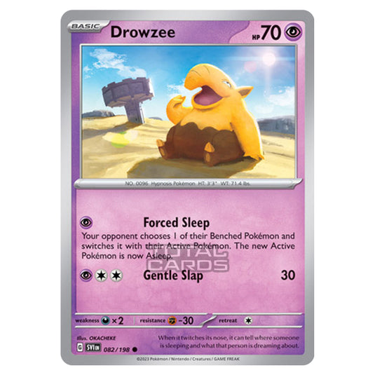 Pokemon - Scarlet & Violet - Base Set - Drowzee - 082/198