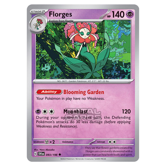 Pokemon - Scarlet & Violet - Base Set - Florges - 093/198