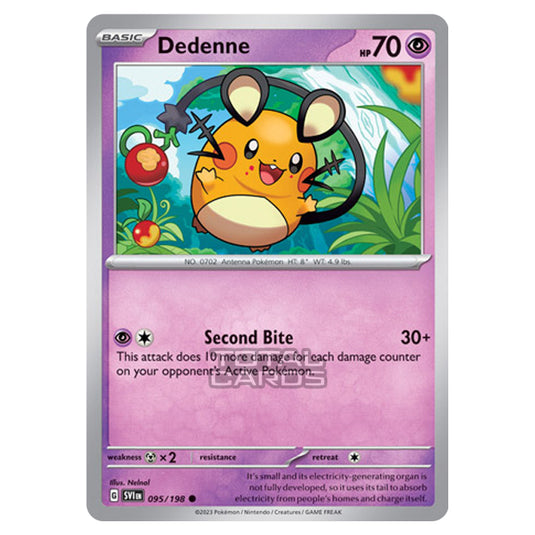 Pokemon - Scarlet & Violet - Base Set - Dedenne - 095/198