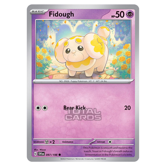 Pokemon - Scarlet & Violet - Base Set - Fidough - 097/198