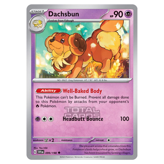 Pokemon - Scarlet & Violet - Base Set - Dachsbun - 099/198