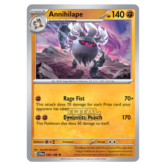 Pokemon - Scarlet & Violet - Base Set - Annihilape - 109/198