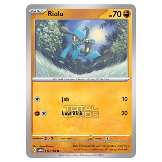 Pokemon - Scarlet & Violet - Base Set - Riolu - 112/198