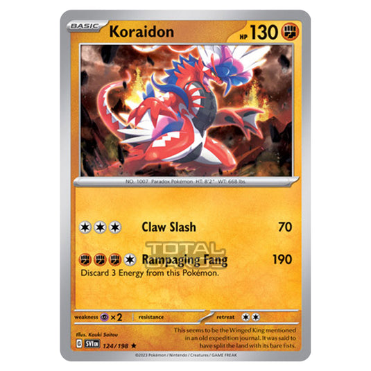 Pokemon - Scarlet & Violet - Base Set - Koraidon - 124/198