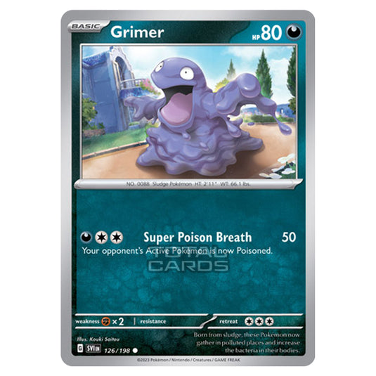 Pokemon - Scarlet & Violet - Base Set - Grimer - 126/198