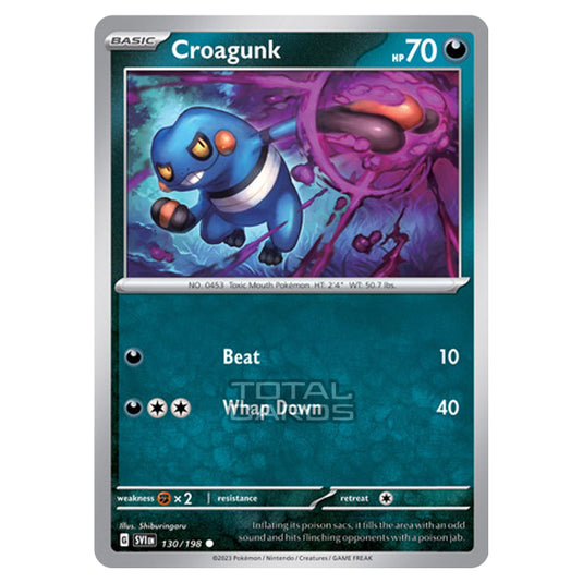 Pokemon - Scarlet & Violet - Base Set - Croagunk - 130/198