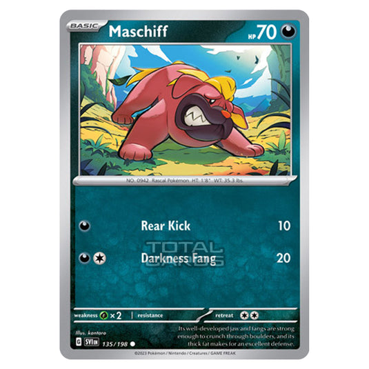 Pokemon - Scarlet & Violet - Base Set - Maschiff - 135/198