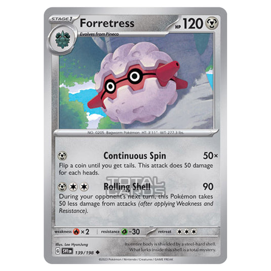 Pokemon - Scarlet & Violet - Base Set - Forretress - 139/198