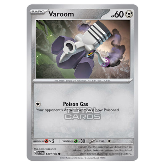 Pokemon - Scarlet & Violet - Base Set - Varoom - 140/198