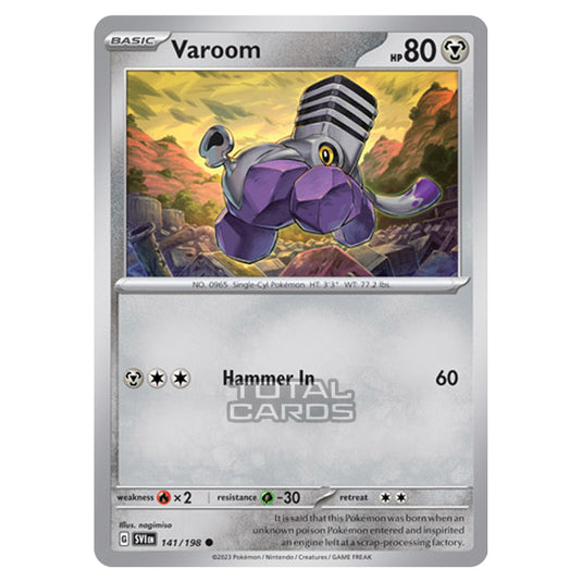 Pokemon - Scarlet & Violet - Base Set - Varoom - 141/198